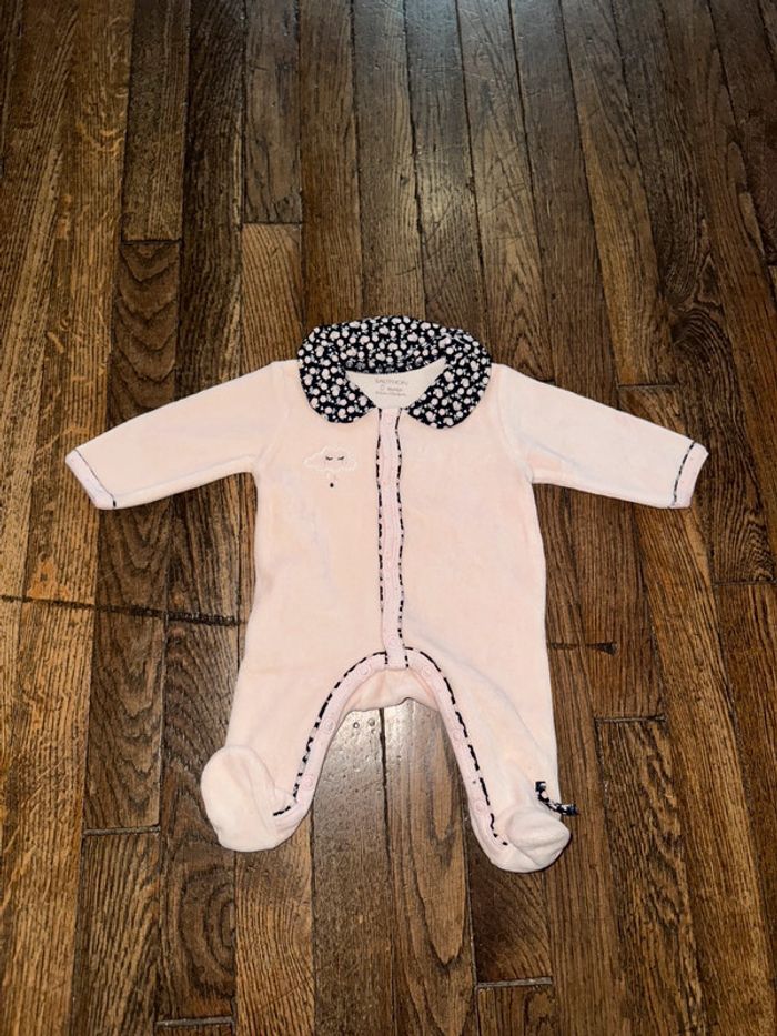 Pyjama velour sauthon Naissance