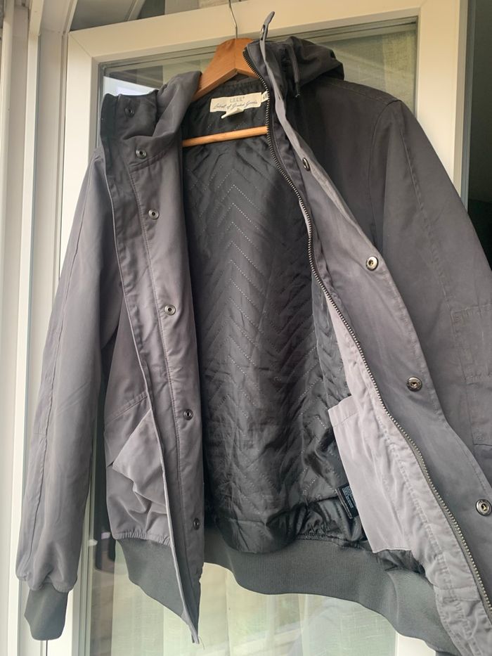 Veste H&M grise à capuche - photo numéro 4