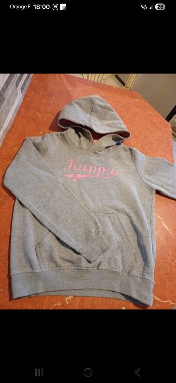 Sweat fille taille 10 ans