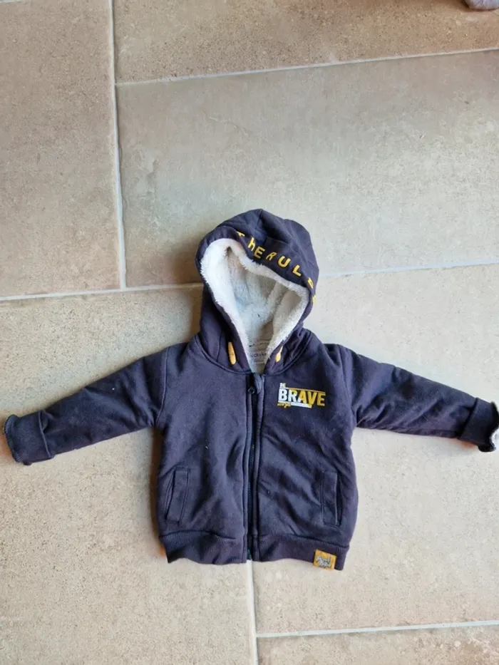 Sweat Fourrées bébé garçon 6 mois