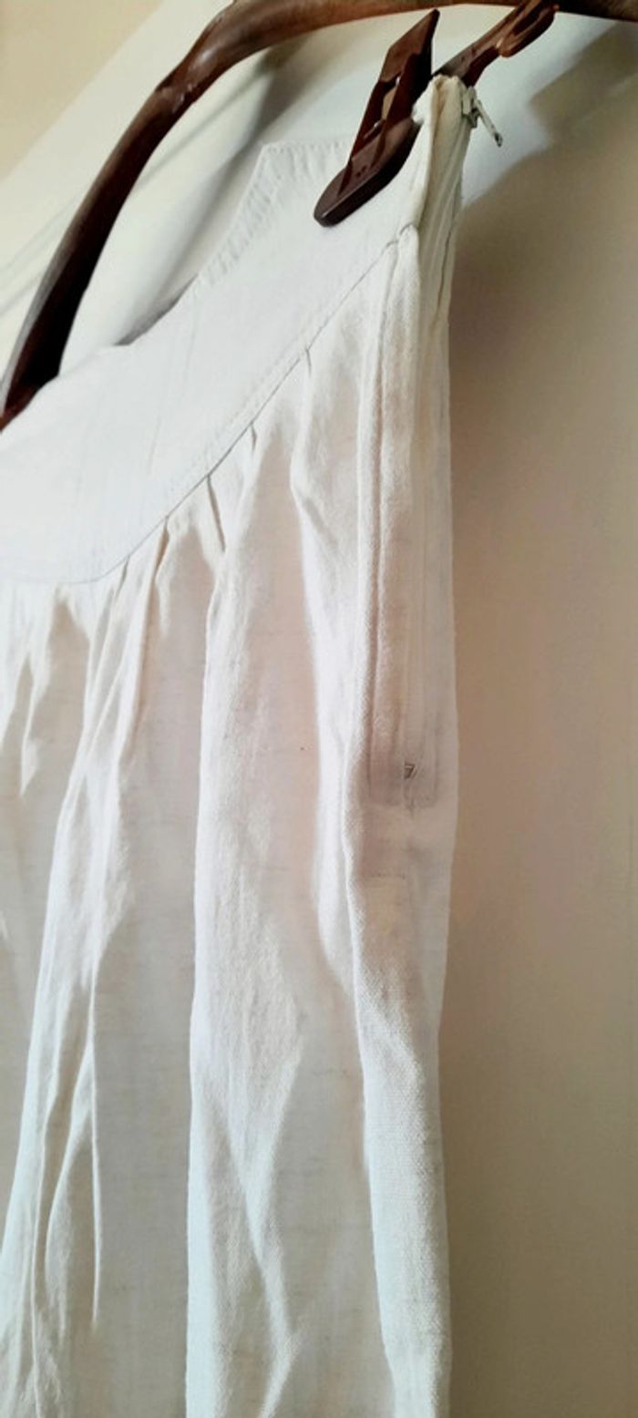 Pantalon blanc cassé vintage - photo numéro 4