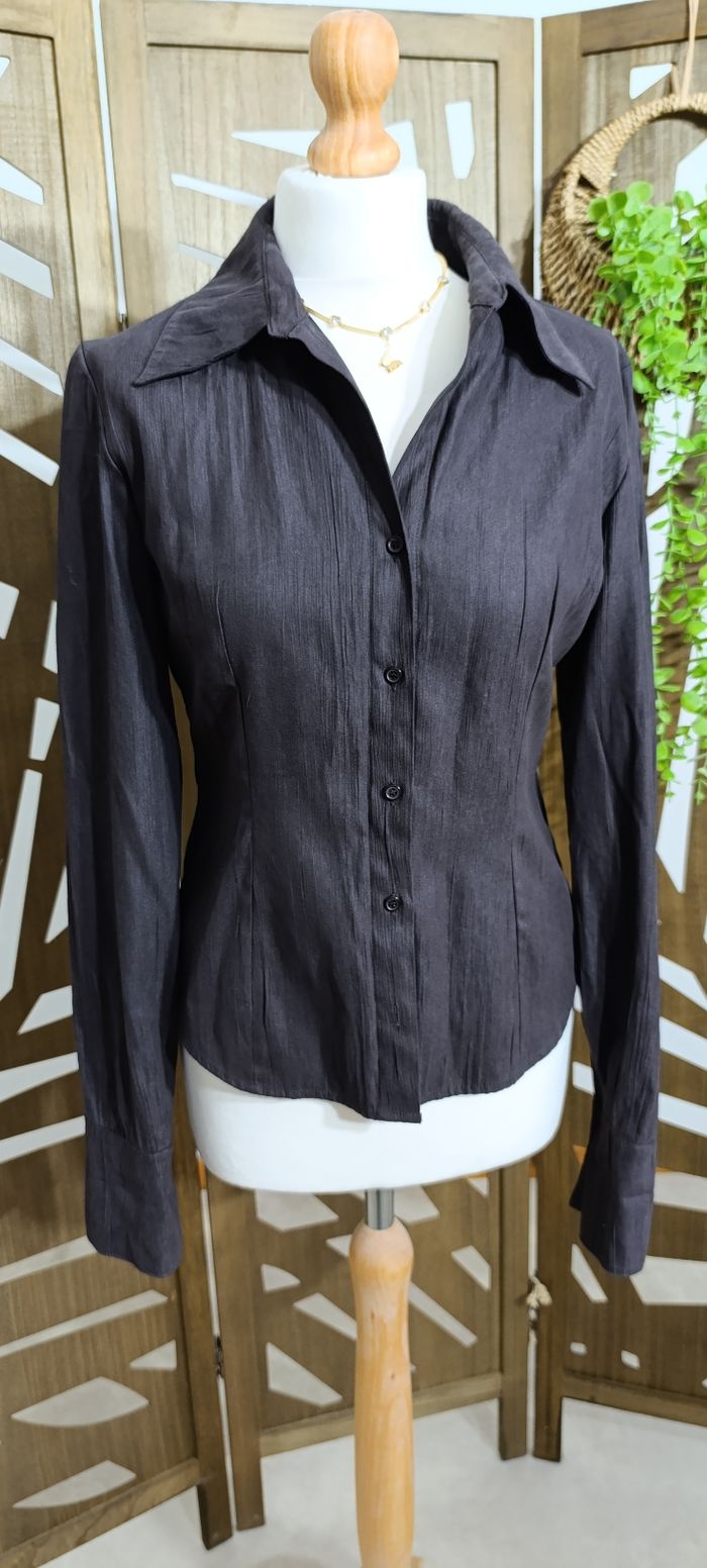 Chemise ceintrée marron Burton taille 38