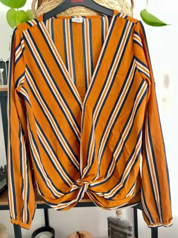 Blouse rayé