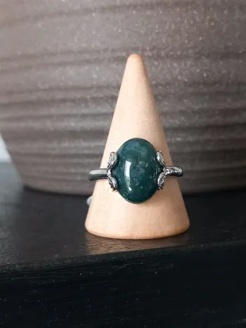 Bague en pierre naturelle taille 19
