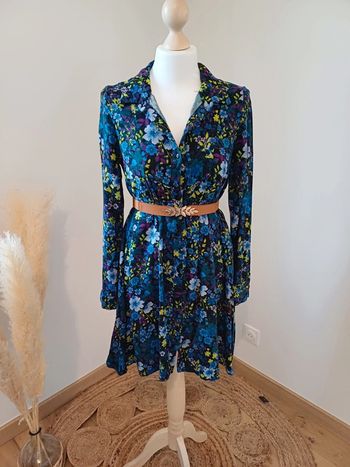 Robe Fleurie colorée Cache Cache taille S 36