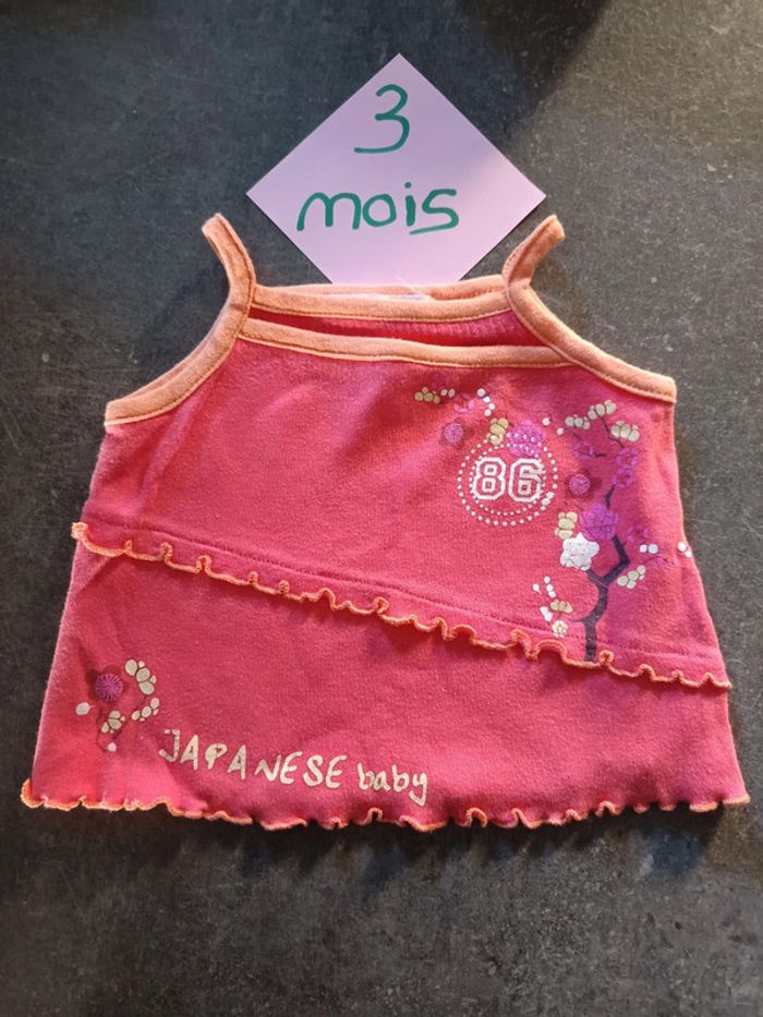 Débardeur 3 mois