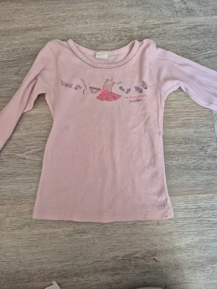 3 tee shirt manches longues blanc - photo numéro 6