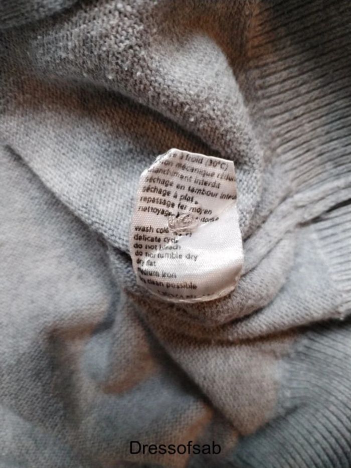 Cardigan Lacoste Gris Homme - photo numéro 8