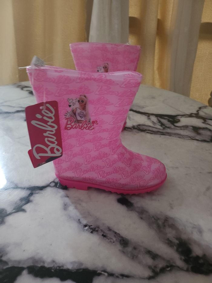 Bottes de pluie Barbie taille du 22 au 30 - photo numéro 2