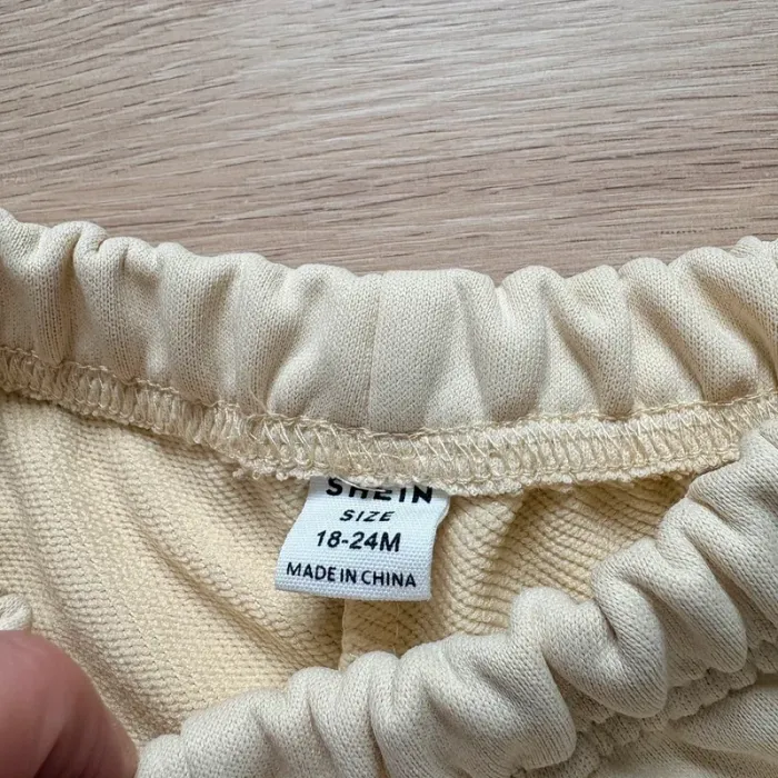 Ensemble beige Los Angeles 18 24 mois sweat court capuche jogging - photo numéro 5