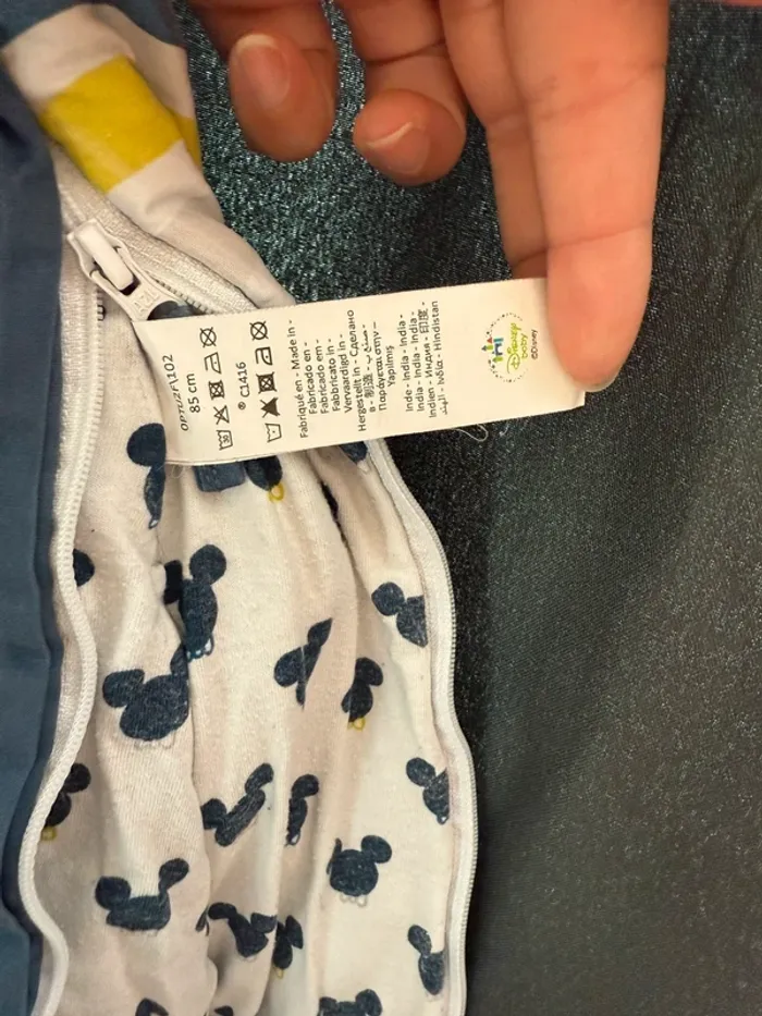 Gigoteuse chaude 6-12 mois Mickey - photo numéro 3