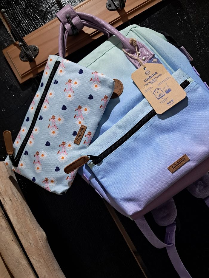 Sac à dos Cabaia taille S bleu ciel 🌈