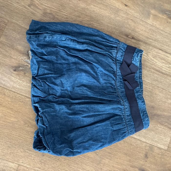 Jupe jeans bouffante