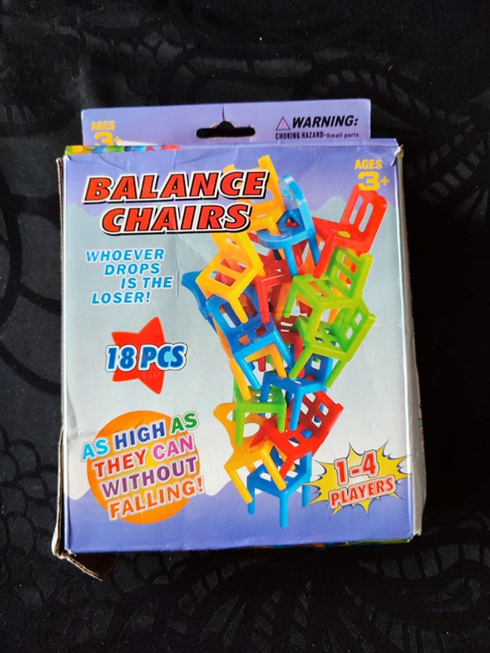 Jeu d'équilibre Balance Chairs