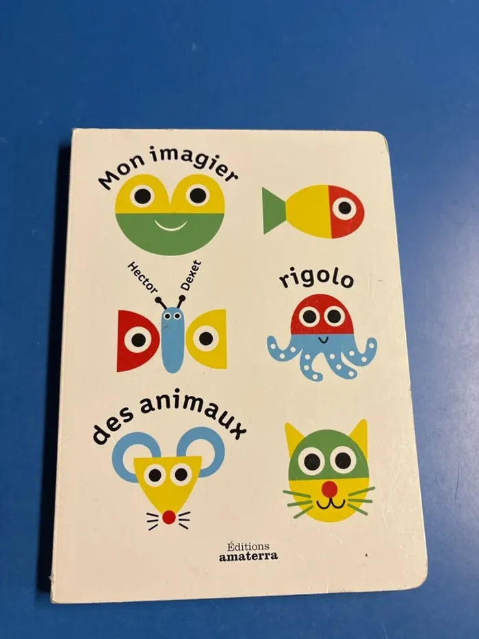 Mon imagier des animaux rigolo