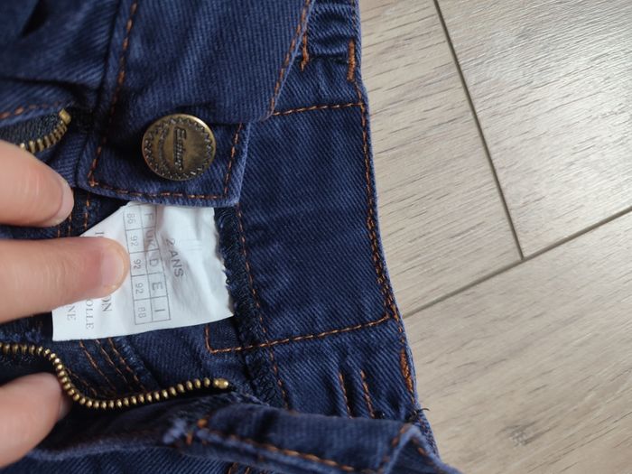 Lot de 2 jeans épais 2 ans - photo numéro 3