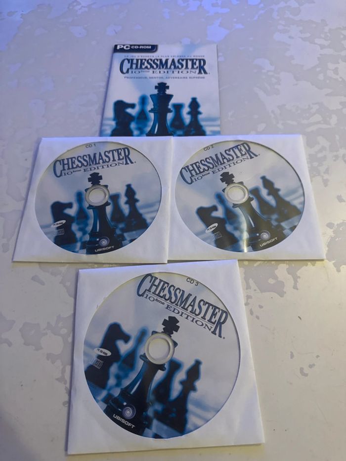 Jeu PC Chessmaster 10ème Édition – Ubisoft – Complet (3 CD) - photo numéro 3