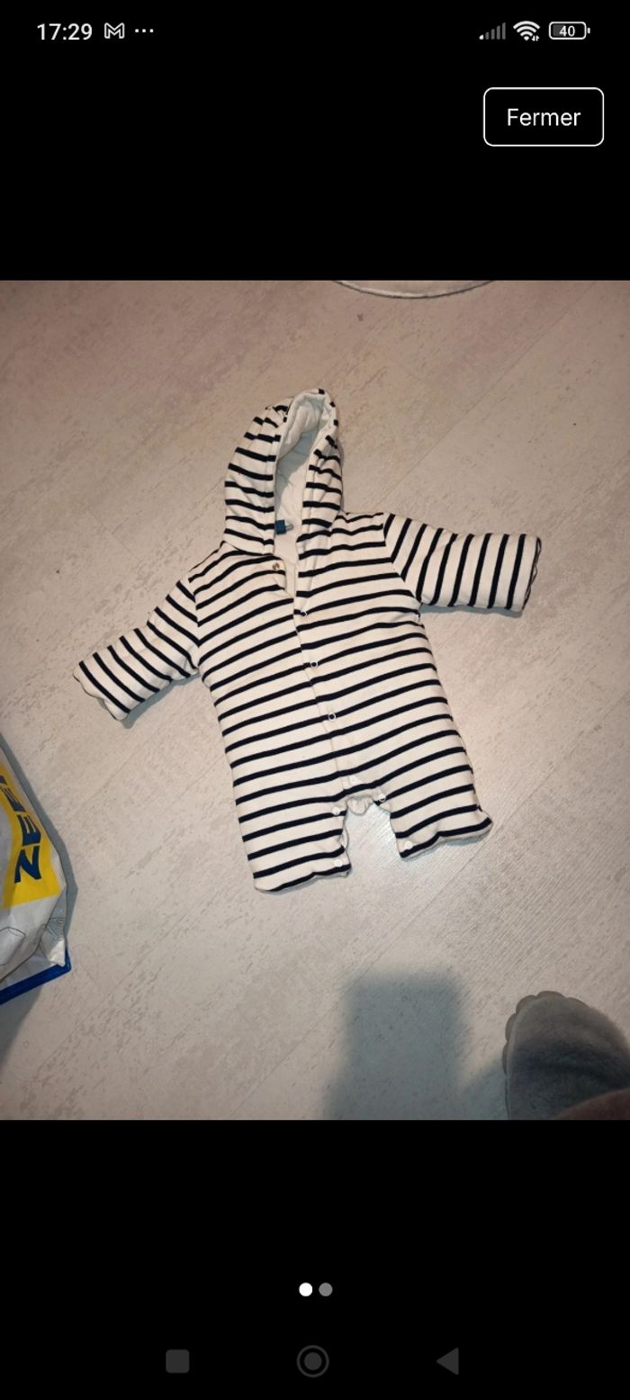 Combinaison Marinière