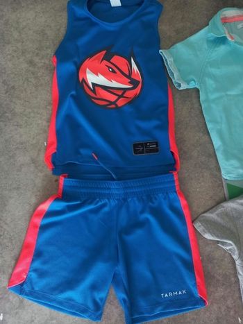 Ensemble pour basketballe