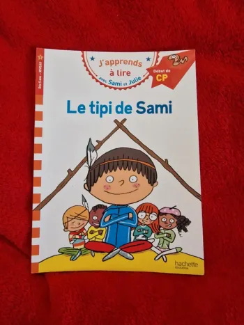 Livre j'apprends à lire le tipi de sami
