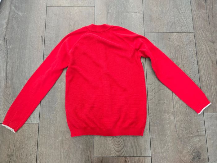 Gilet rouge Okaïdi 10 ans - photo numéro 4