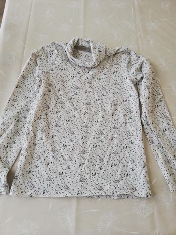 Sous pull col roulé imprimé Tex 9/10 ans