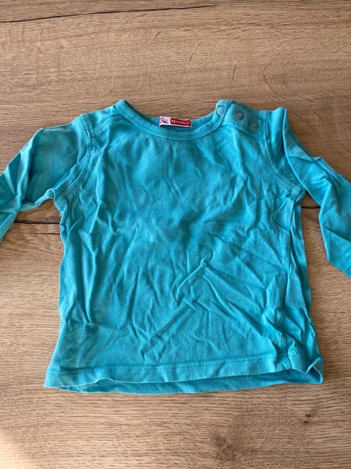 T-shirt manches longues - 12 mois