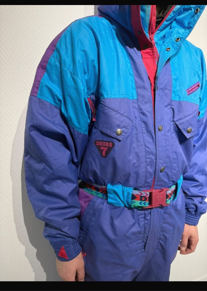Combinaison de ski homme vintage Degré 7 XL - photo numéro 4