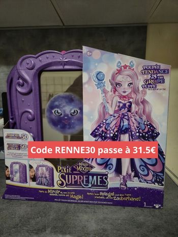 Pixie supremes miroir magic mixies neuf miroir