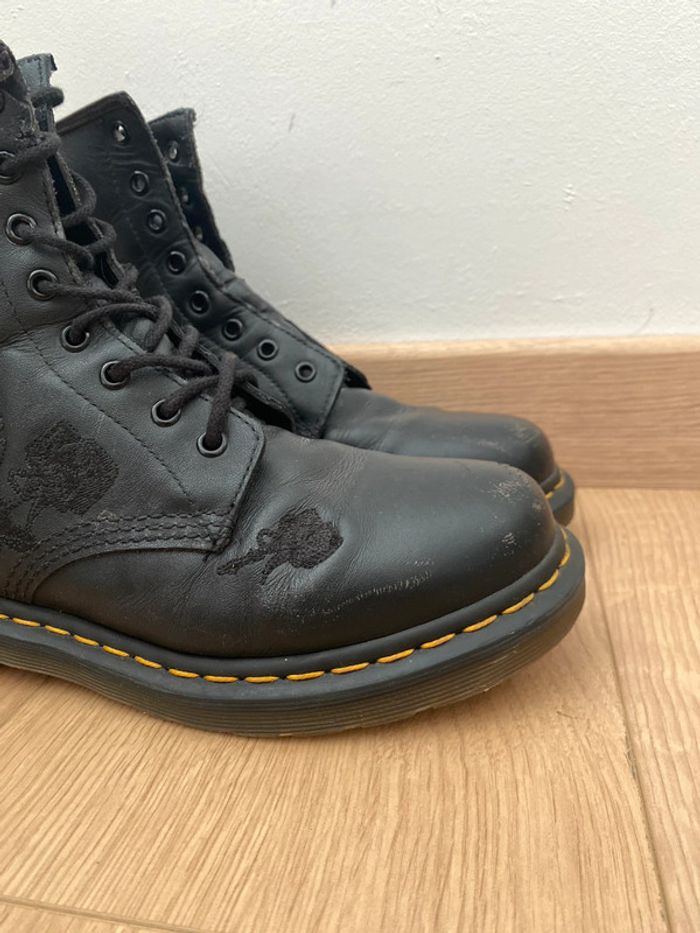 Dr Martens roses noires - photo numéro 4