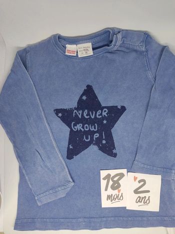 T-shirt manches longues Zara