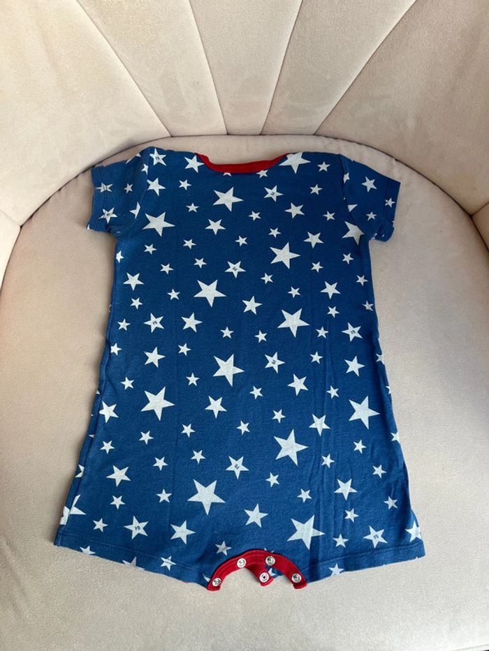 Barboteuse étoiles 100% coton 18 mois - Petit Bateau - photo numéro 4