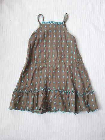 Robe kaki Orchestra 4 ans