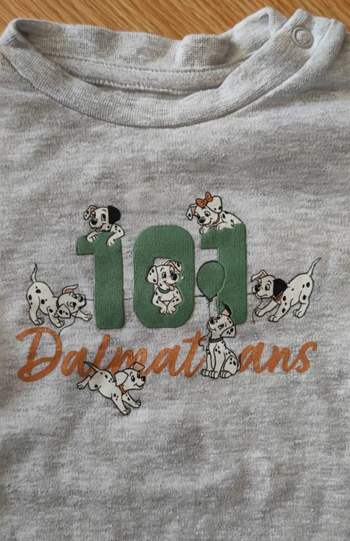 Ensemble body 🧸 pantalon 🌈 et veste Disney 🎈 Dalmatiens 🧸 - photo numéro 2
