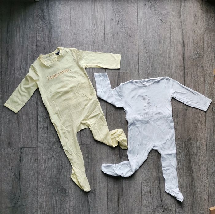 Lot de 2 pyjamas 2 ans