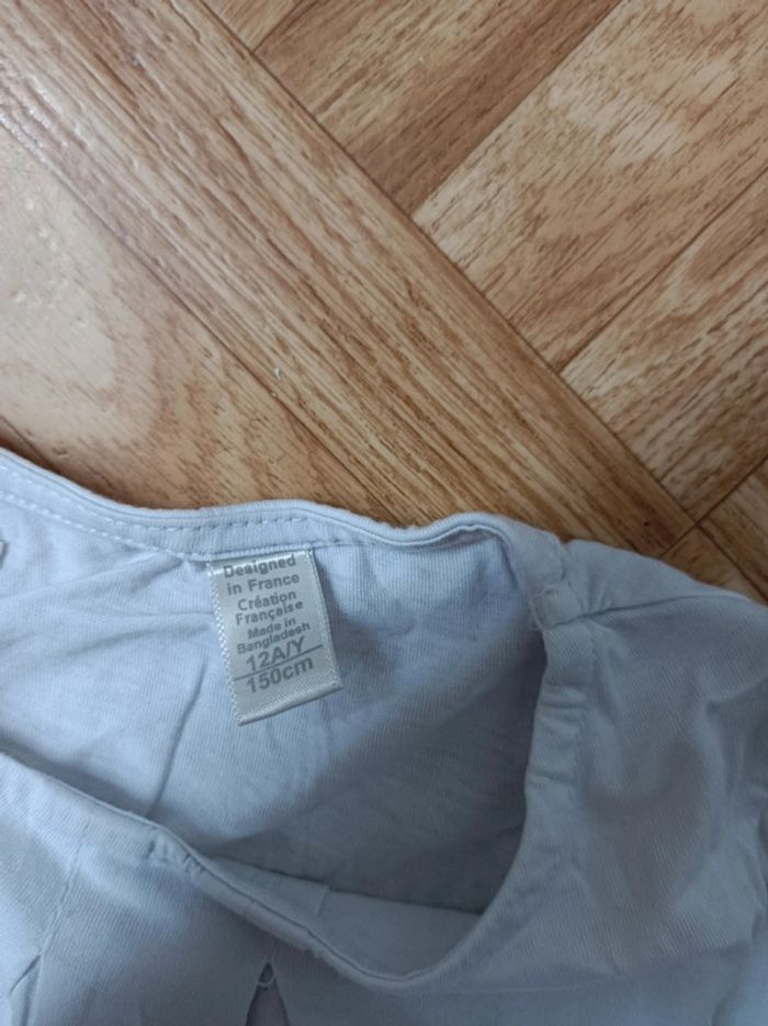 T-shirt/ débardeur fille Okaïdi taille 12 ans en bon état - photo numéro 5