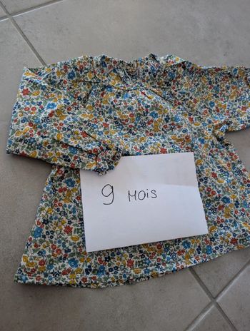 Jolie chemise fine manches longues