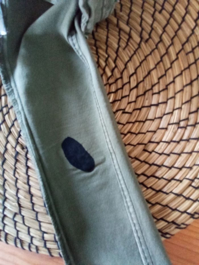 Lot 2 pantalons skinny 1 kaki 1 gris Kiabi taille 3 ans - photo numéro 8