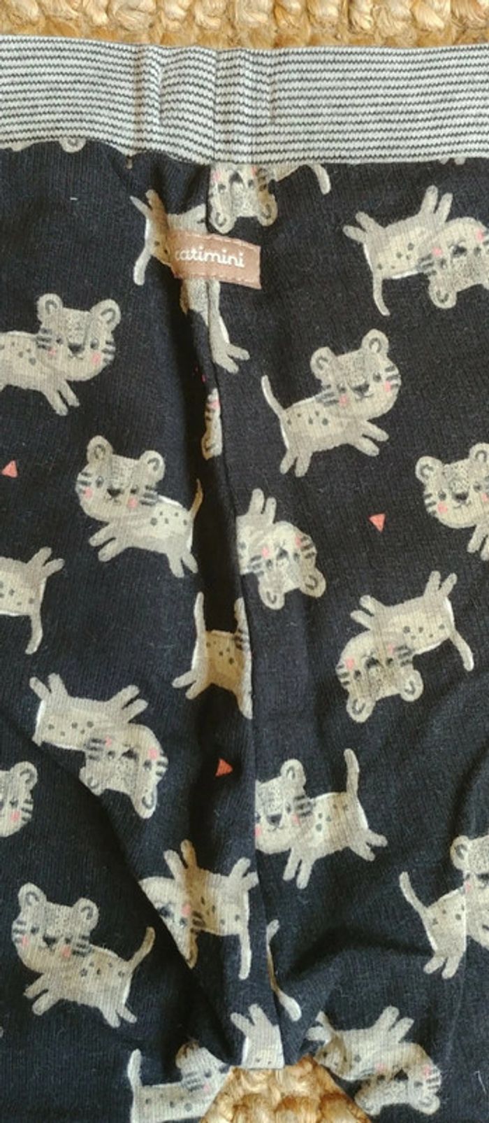 Ensemble Catimini motif chats 3 ans - photo numéro 17
