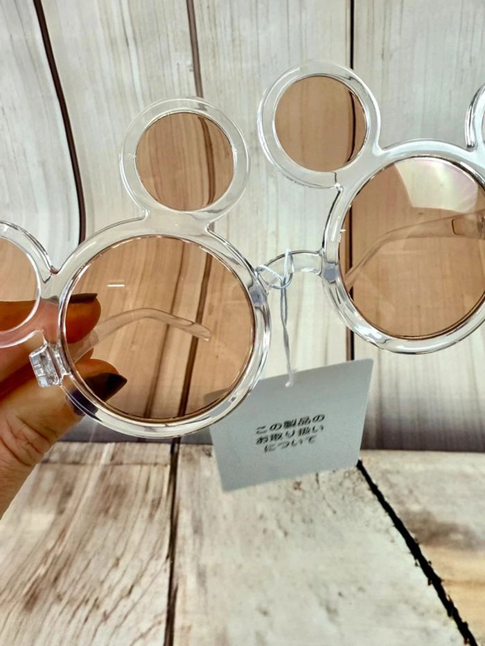 Lunettes de Soleil Disney Tête de Mickey exclusivité Tokyo Disneyland import Japon - photo numéro 3