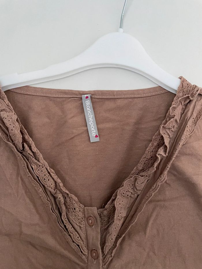 Tee shirt marron 42-44 - photo numéro 2