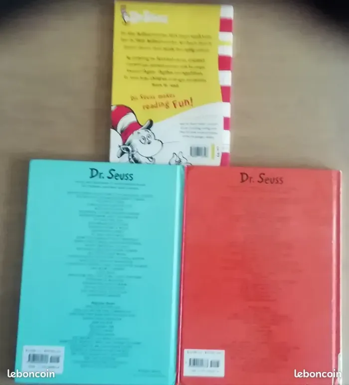 Super lot 9 livres anglais Dr SEUSS TBE - photo numéro 4