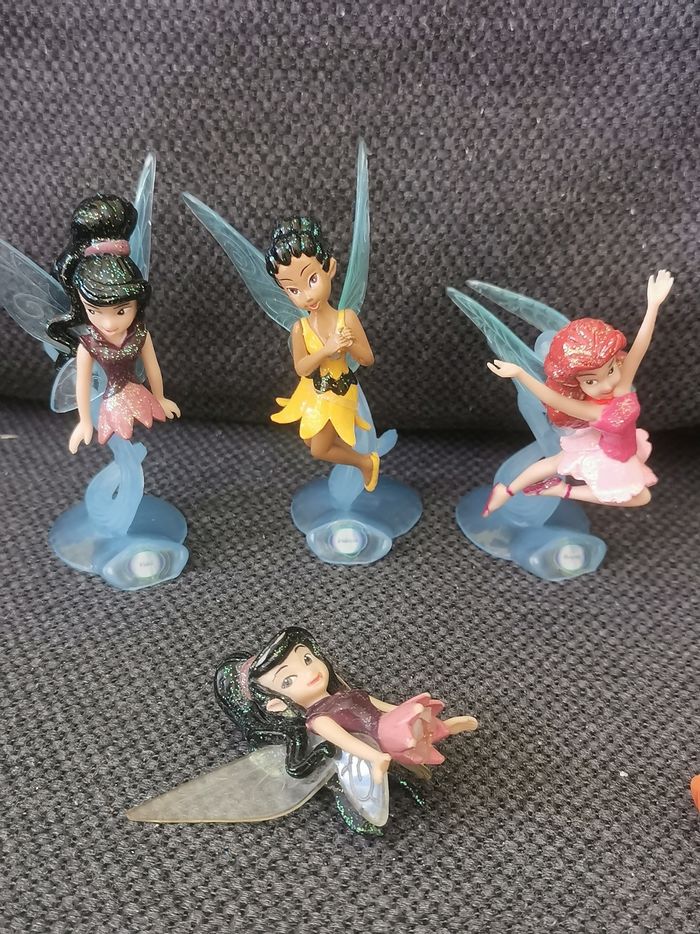 Lot figurines fées clochette - photo numéro 2