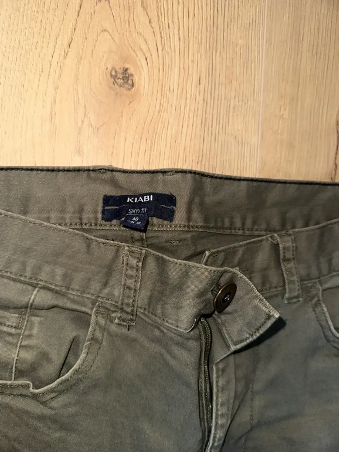 Pantalon/ chino kiabi M - photo numéro 2