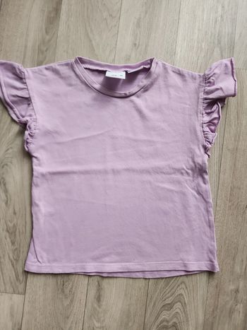 Tee shirt mauve 92cm