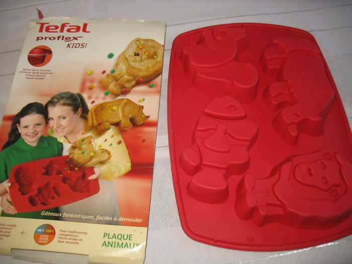 MOULE EN SILICONE - 4 FORMES "TEFAL" - NEUF - n°25 - photo numéro 4