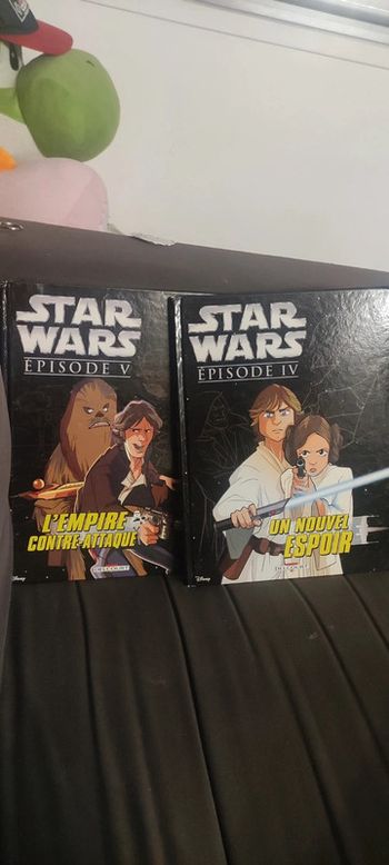 Lot de deux bd star wars