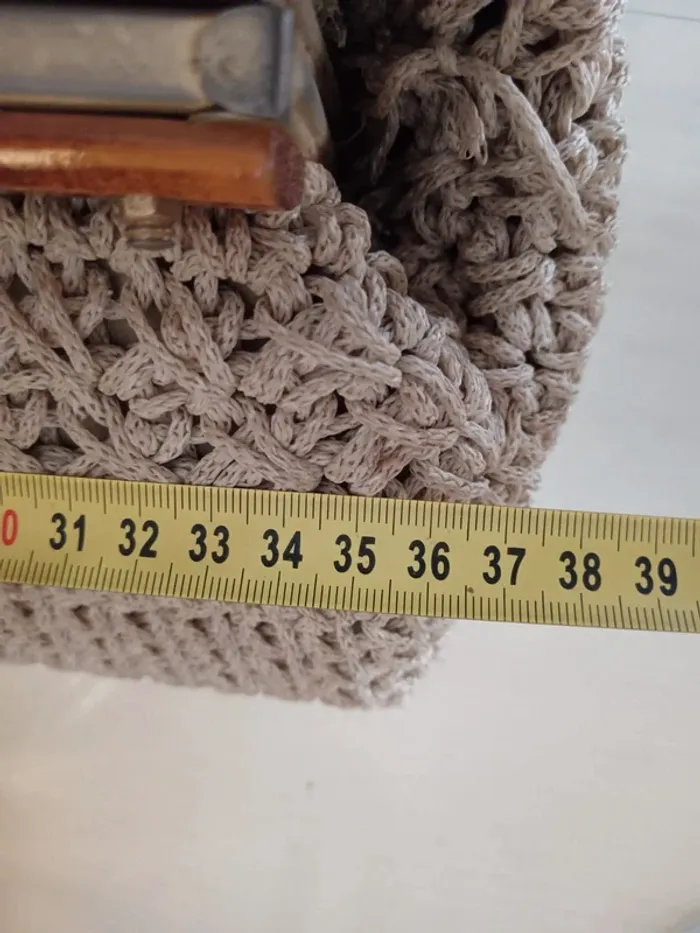 Sac vintage année 40/50 style médecin en crochet - photo numéro 9