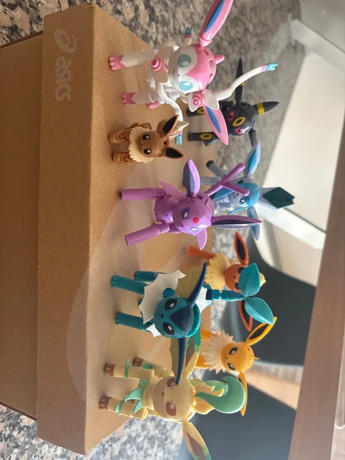 Pokémon coffret mega figurine lego evoli évolution - photo numéro 2