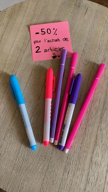 Lot de 6 stabilos